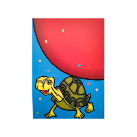 Kaartje schildpad